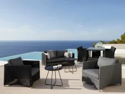 Cane-line Gartenbänke|Balkonbänke|Gartensofa Diamond, Faser