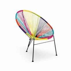 Gartenstuhl Egg, PE-Geflecht