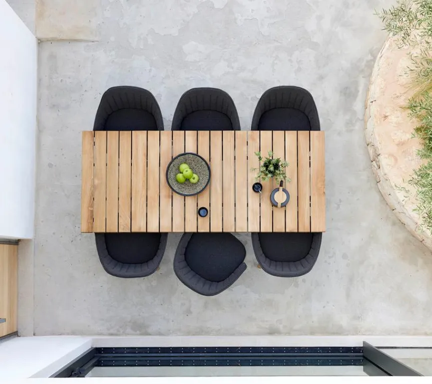 Cane-line Gartenstühle|Gartenstuhl stapelbar Choice 4 tlg.