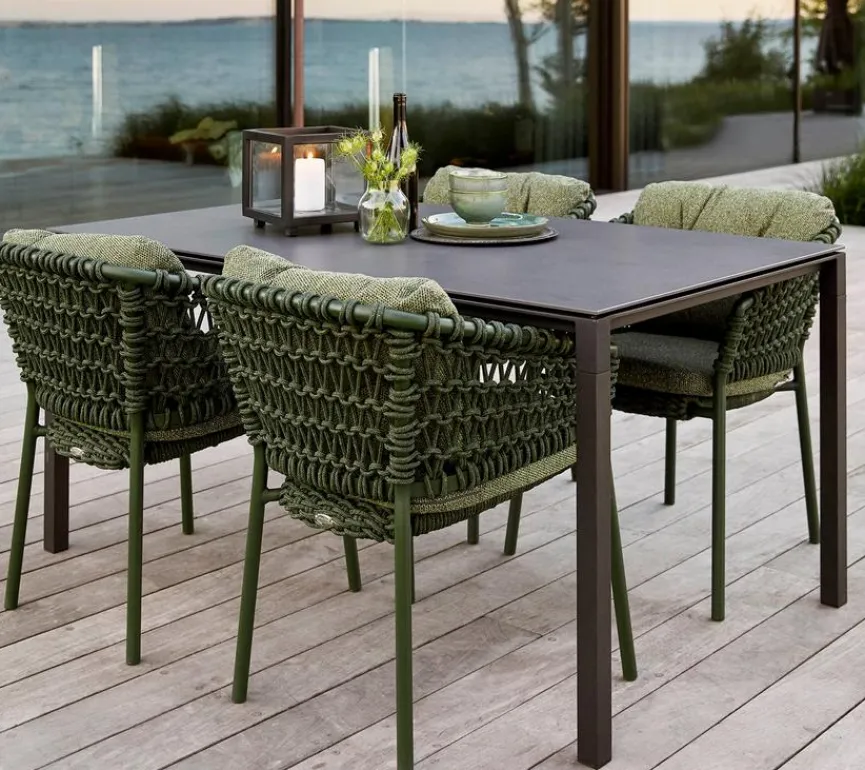 Cane-line Gartenstuhl-Auflage Ocean Dining 2tlg.