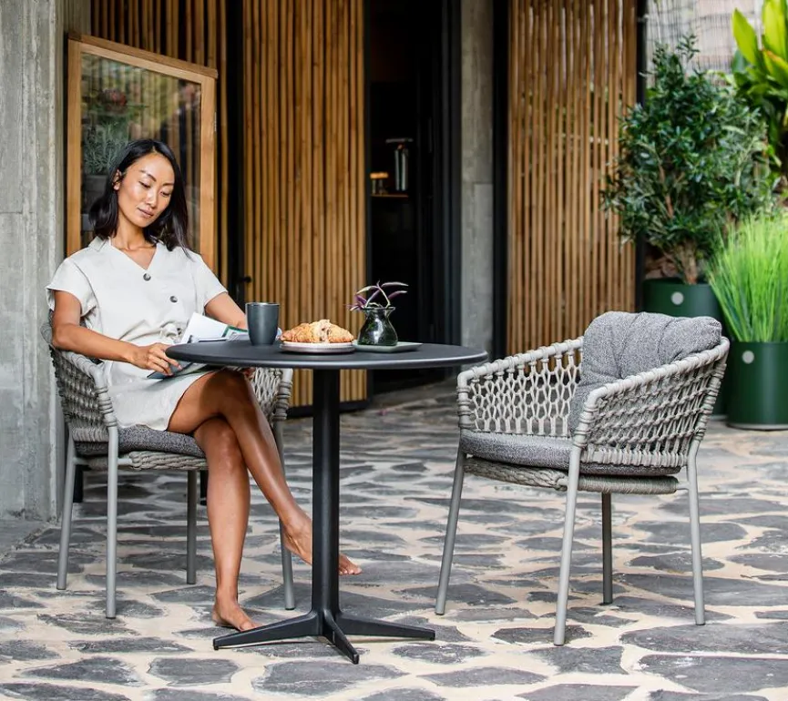 Cane-line Gartenstuhl-Auflage Ocean Dining 2tlg.