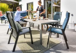 Outlet Gartenstuhl-Auflage Deluxe Alu Gartenstuhl-Auflagen