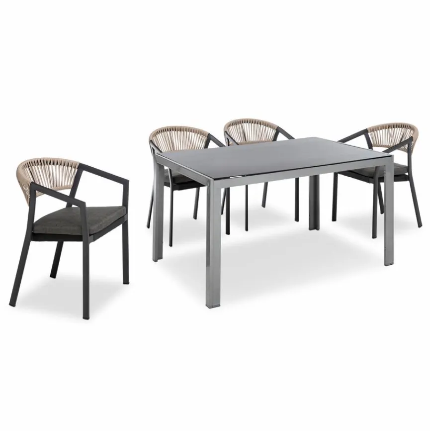 Hot Gartentisch Adria 140 x 90 cm Gartentische|Balkonmöbel-Sets