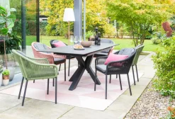 Gartentisch ausziehbar Malta 179/224 x 90 cm