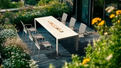 sitMOBILIA Gartentisch ausziehbar Etna Delta 222/342 x 95 cm