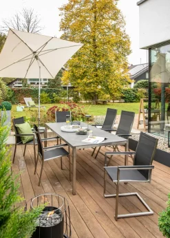 sitMOBILIA Gartentisch ausziehbar Etna 210/270 x 95 cm