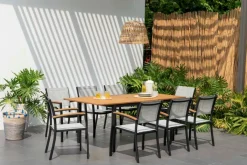 Gartentisch ausziehbar Kingsbury 150 x 89 cm