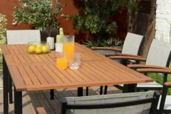 Gartentisch ausziehbar Kingsbury 150 x 89 cm