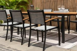 Best Gartentisch ausziehbar Kingsbury 180 x 100 cm Gartentische