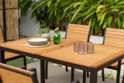 Gartentisch Kingsbury 140 x 80 cm