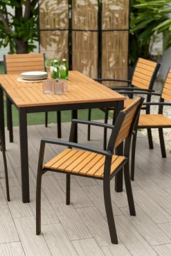 Gartentisch Kingsbury 140 x 80 cm