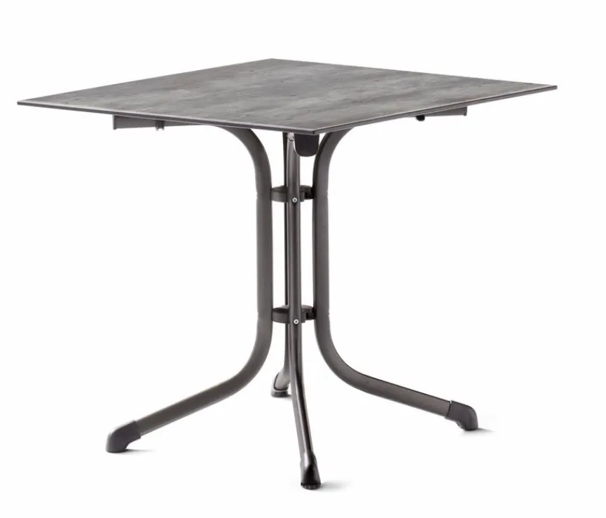 Hot Gartentisch klappbar Polytec 80 x 80 cm Balkontische|Gartentische