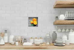 EUROART Bilder Ohne Rahmen|Bilder Nach Themen|Glasbild 20 x 20 cm Fresh