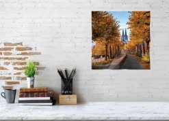 EUROART Glasbild 30 x 30 cm Kölner Dom IX