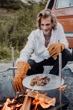 Höfats Grillzubehör|Grillhandschuhe Naturleder