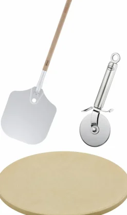 New Grill-Set Pizza-Set 3tlg. Zubehör|Grillzubehör