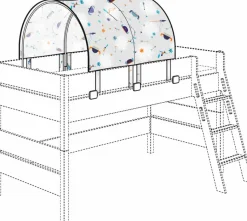 Kinder Paidi Spielgelegenheiten|Spielgelegenheiten|Halb-Zelt