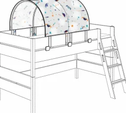 Kinder Paidi Spielgelegenheiten|Spielgelegenheiten|Halb-Zelt