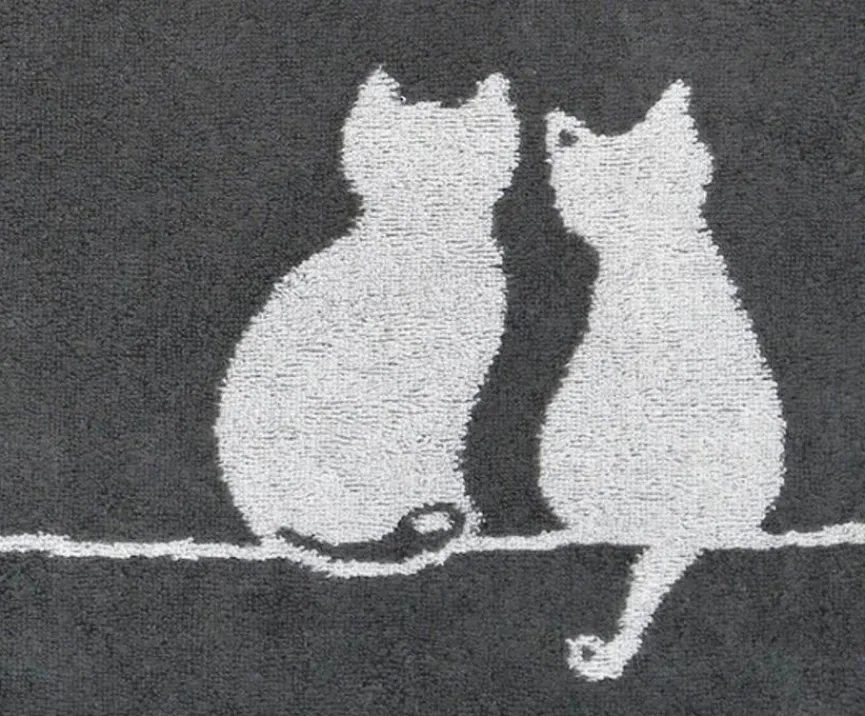 Discount Handtuch Cute Cats 50 x 100 cm Hand- & Duschtücher