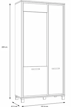 FORTE Highboard Farida