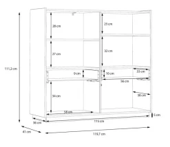 Hot Highboard Lewisville Kommoden