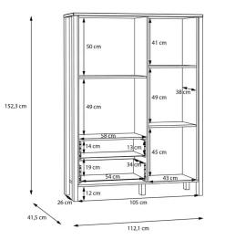 New Highboard Saitama Kommoden