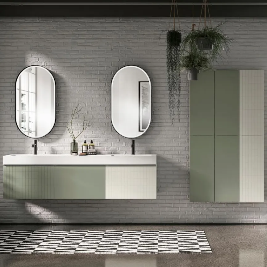 Badschränke|Hängeschrank-Kombination Pixel 04