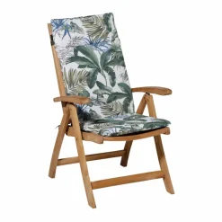 Madison Gartenstuhl-Auflagen|Hochlehner-Auflage Bliss Blue 120 x 50 cm