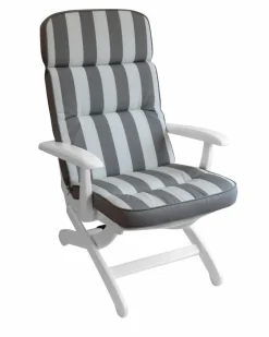 Gartenstuhl-Auflagen|Hochlehner-Auflage Kreta 50 x 123 cm