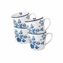 Laura Ashley Kaffeebecher Rose 4tlg.