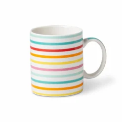 Kaffee & Tee|Kaffeebecher Streifen 340 ml