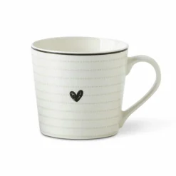 Kaffee & Tee|Kaffeebecher Streifen 400 ml