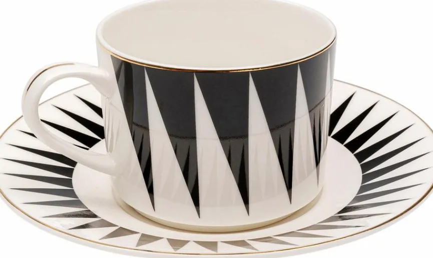 Clearance Kaffeetasse Harlequin 2tlg. Kaffee & Tee