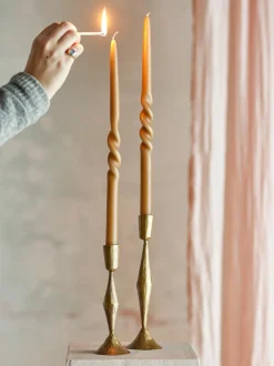 Kerze Twist 2tlg.