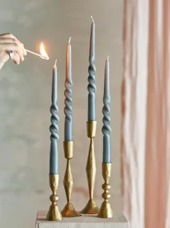 Kerzen & Kerzenhalter|Kerze Twist 2tlg.