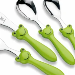 Discount Kinderbesteck Frosch 4tlg. Kinder Kinderbestecke|Bestecke