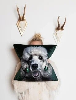 pad Dekokissen|Dekokissen & -Bezüge|Kissen Winter Animal 45 x 45 cm