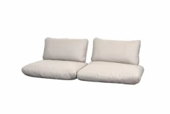 New Kissensatz 2-Sitzer-Sofa Sticks Gartenbank-Auflagen