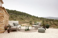 New Kissensatz 2-Sitzer-Sofa Sticks Gartenbank-Auflagen