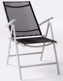 Klappstuhl Adria, Alu/Textilene