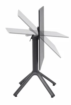 solpuri Balkontische|Gartentische|Klapptisch Milano Bistro 70 x 70 cm