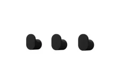 Metallbude Garderobenständer & -Haken|Kleiderhaken 3er-Set Palo