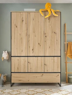 Kinder BEGABINO Kinderzimmer Schränke|Kinderzimmer Schränke|Kleiderschrank Marseille 140 x 210 cm