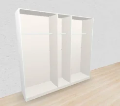 Discount Kleiderschrank Topline 253 x 236 cm Kleiderschränke