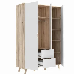Discount Kleiderschrank Vankka 139 x 202 cm Kleiderschränke