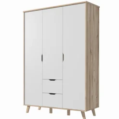 Discount Kleiderschrank Vankka 139 x 202 cm Kleiderschränke