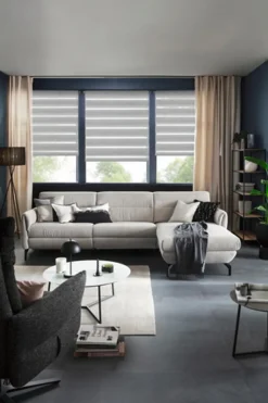 SCHÖNER WOHNEN-Kollektion Klemmfix Duo-Rollo Tilda Struktur 45 x 150 cm