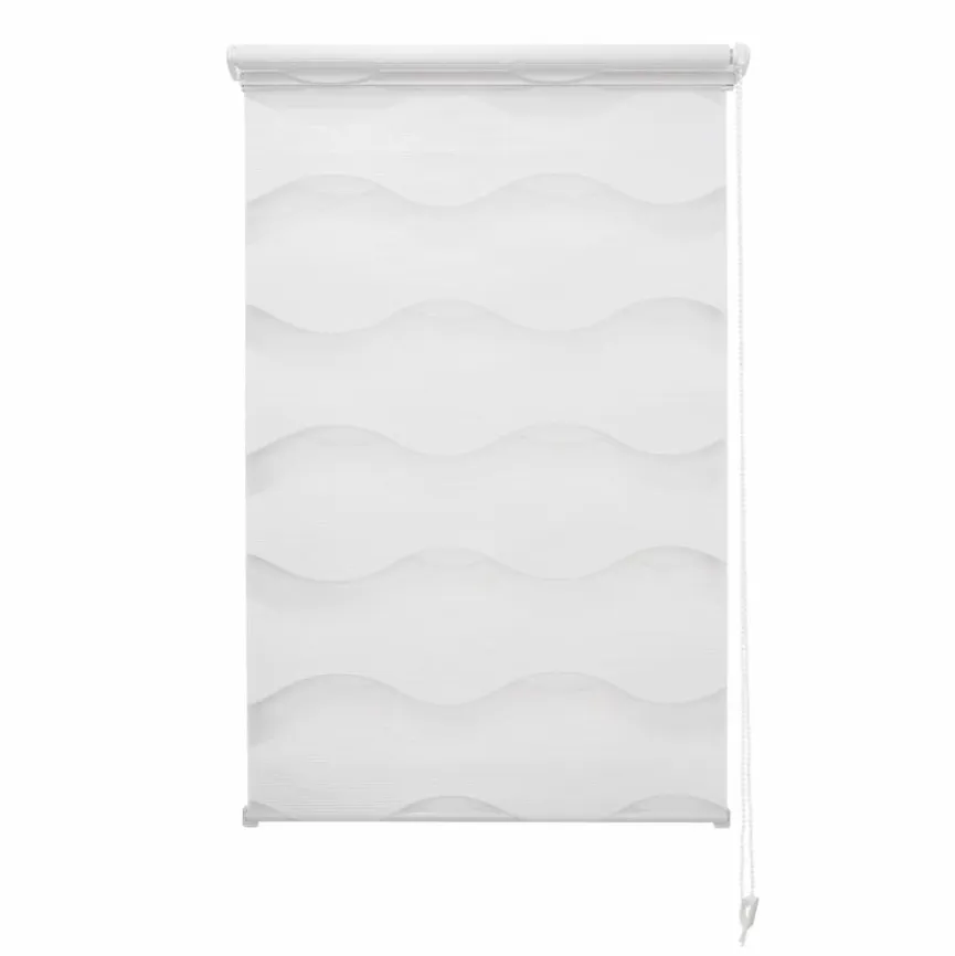Klemmfix Duo-Rollo Wave 40 x 150 cm Vorhänge & Gardinen
