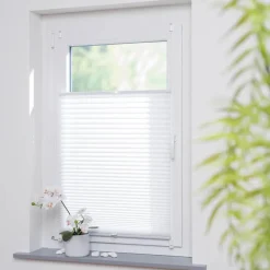 Liedeco Vorhänge & Gardinen|Klemmfix-Plissee Easy 90 x 130 cm