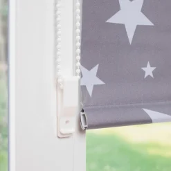 Liedeco Vorhänge & Gardinen|Klemmfix-Rollo Sterne 75 x 150 cm